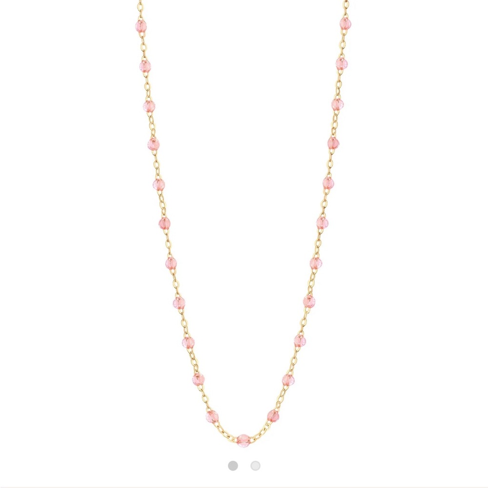 Gigi clozeau 18K 16.5" PINK necklace